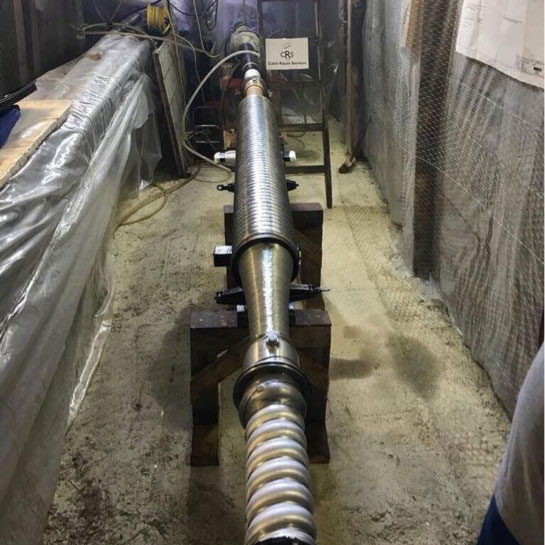 400 kV Fluid Filled Straight Joint